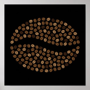Kaffeebohnen Poster