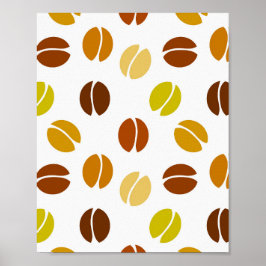 Kaffeebohnen Poster