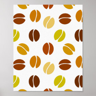 Kaffeebohnen Poster