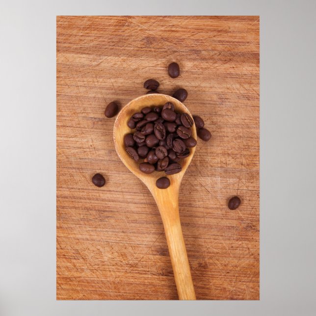 Kaffeebohnen Poster (Vorne)