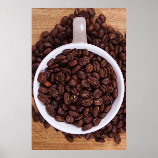 Kaffeebohnen Poster (Vorne)