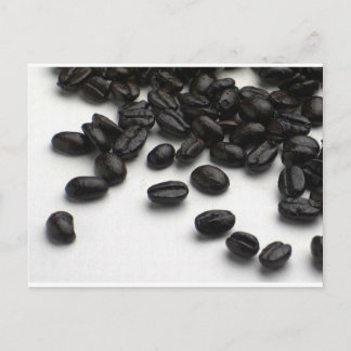 Kaffeebohnen Postkarte