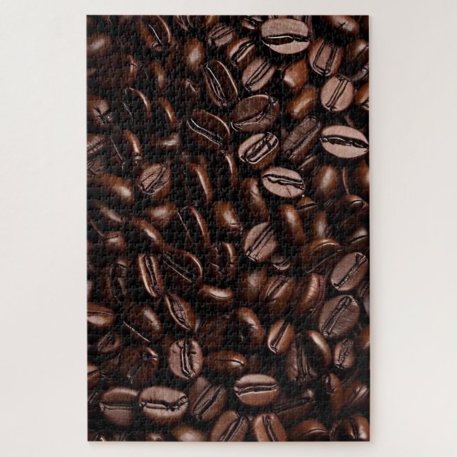 Kaffeebohnen Puzzle (Vertikal)