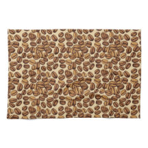 Kaffeebohnen Rustikales Vintages Muster Nr. 4