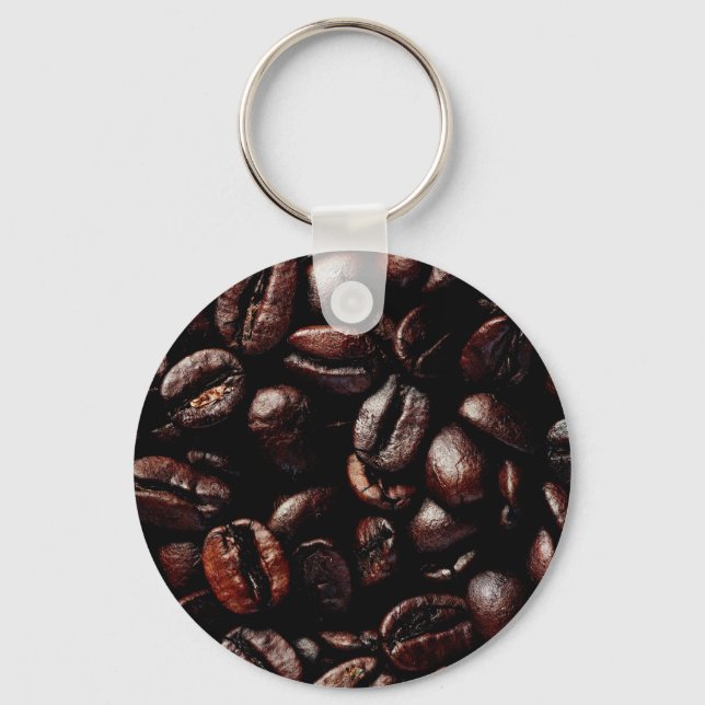 Kaffeebohnen Schlüsselanhänger (Vorderseite)