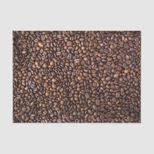 Kaffeebohnen!  seidenpapier (Vorderseite)