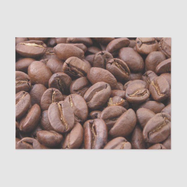 Kaffeebohnen Seidenpapier (Vorderseite)