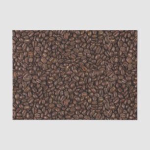 Kaffeebohnen Seidenpapier