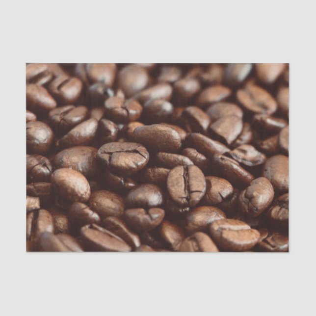 Kaffeebohnen Seidenpapier (Vorderseite)