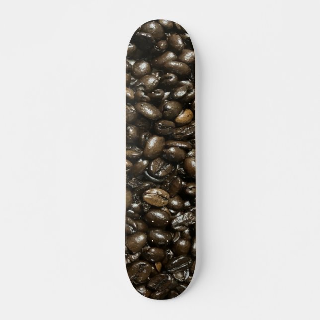 Kaffeebohnen Skateboard (Vorne)