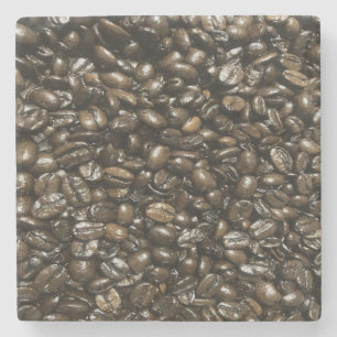 Kaffeebohnen Steinuntersetzer