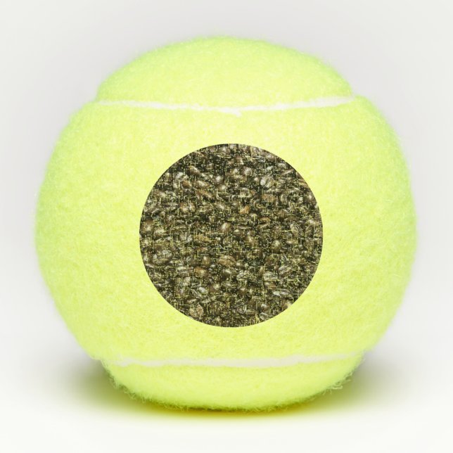 Kaffeebohnen Tennisbälle (Vorderseite)