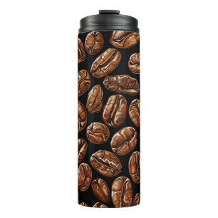 Kaffeebohnen Thermosbecher