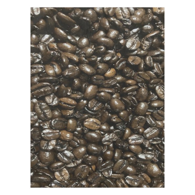 Kaffeebohnen Tischdecke (Vorderseite)