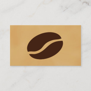 Kaffeebohnen Visitenkarte