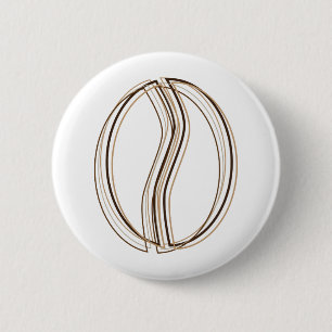 Kaffeebohnen-Weichheit Button
