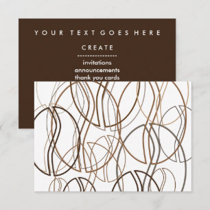 Kaffeebohnen-Weichheit Einladung