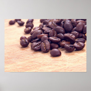 Kaffeebohnenkörner Poster