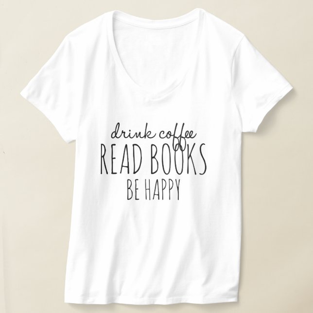 Kaffeebooks Glück T-Shirt (Ablage )