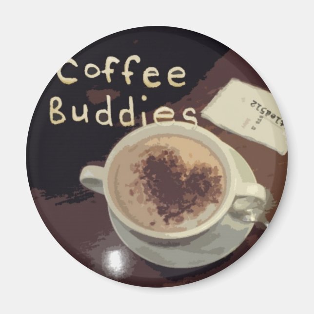 Kaffeebörder Magnet (Vorne)