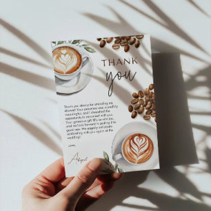 Kaffeebrautparty - Die Liebe brodelt Danke