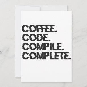 Kaffeecode kompilieren vollständiger lustiger Prog Einladung