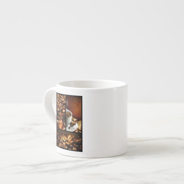 Kaffeecollage 2 espressotasse (Vorderseite Links)