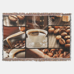 Kaffeecollage Decke