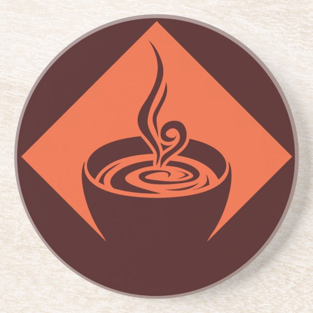 Kaffeediamant Getränkeuntersetzer (Vorne)