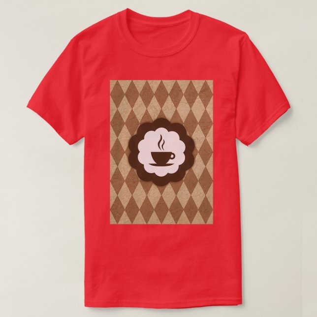 Kaffeediamanten T-Shirt (Design vorne)