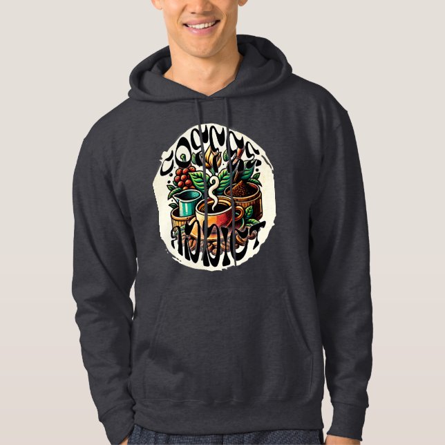 Kaffeedokument Hoodie (Vorderseite)
