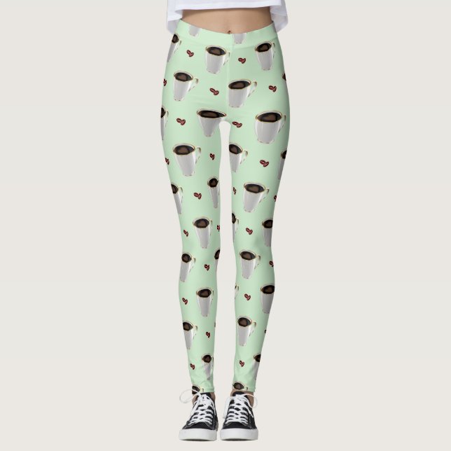 KAFFEEEKÜCHE & BEANS LEGGINGS (Vorderseite)