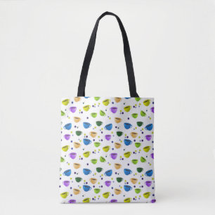 KAFFEEEKÜCHE & POLKA-DOTS TOTE BAG
