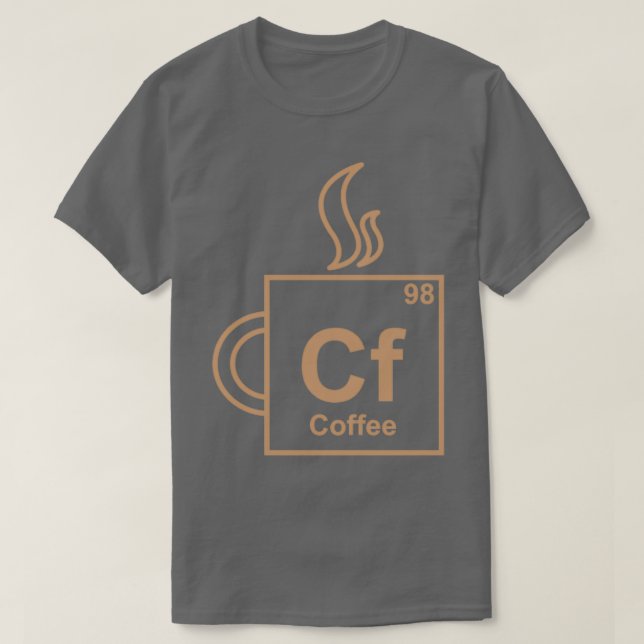 Kaffeeelement T-Shirt (Design vorne)
