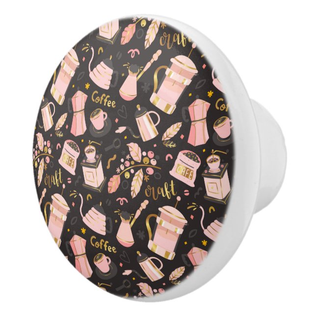 Kaffeeelemente Keramikknauf (Rechts)