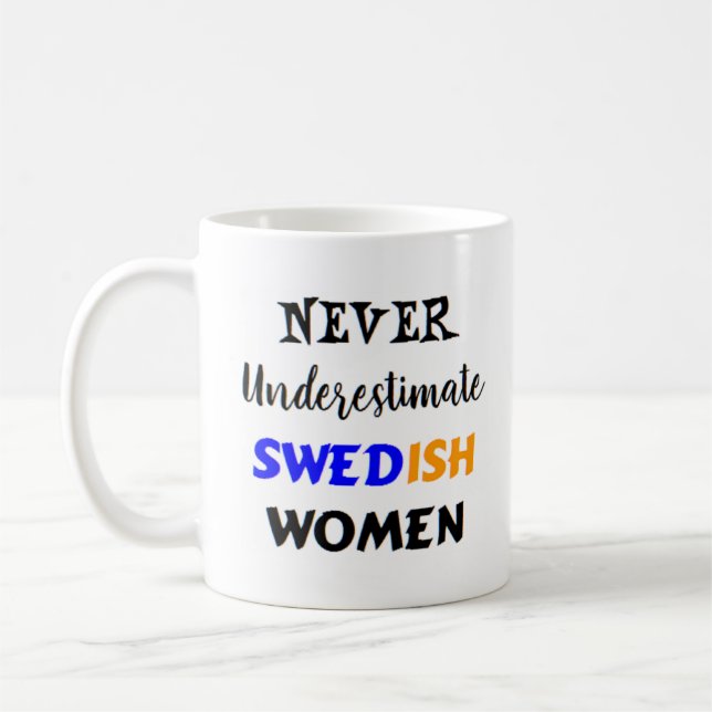 Kaffeefrauen in Schweden Tasse (Links)