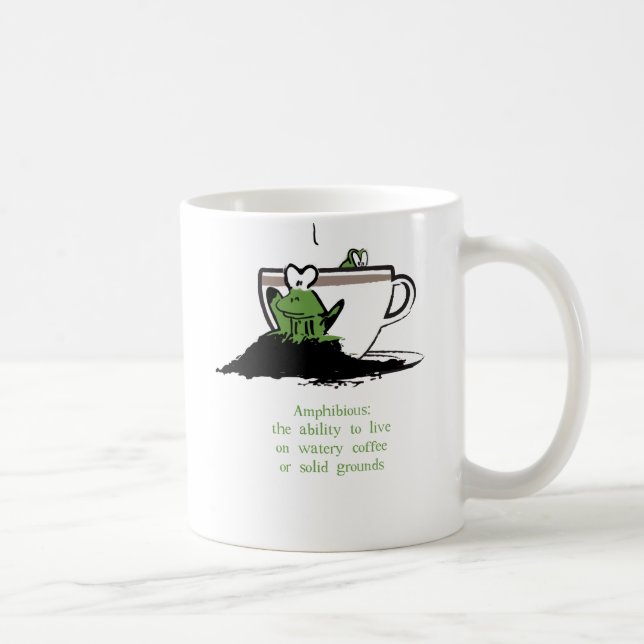 Kaffeefrosch-Tasse Kaffeetasse (Rechts)