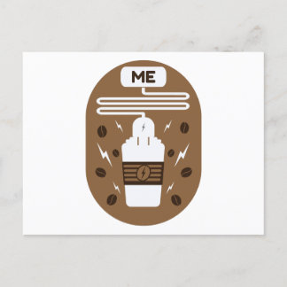 Kaffeegebühr Postkarte