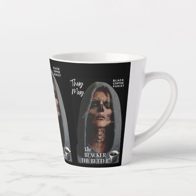 Kaffeegenuss - Schwarzer Kaffee immer am besten Milchtasse (Rechts)