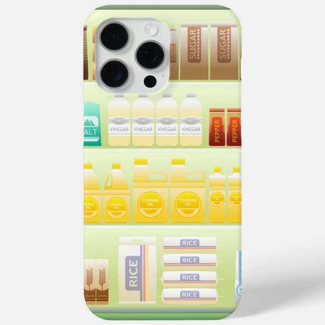 Kaffeegeschirme aus Supermarkt Case-Mate iPhone Hülle (Rückseite)