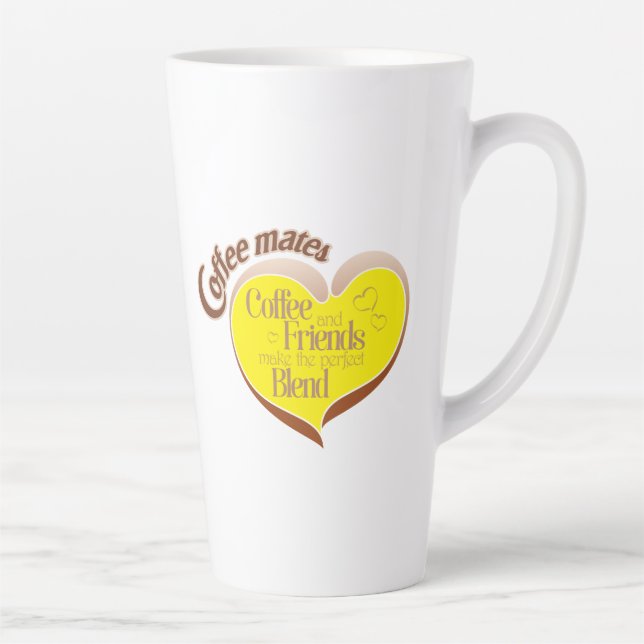 Kaffeegeschirr Latte-Tasse Milchtasse (Rechts)