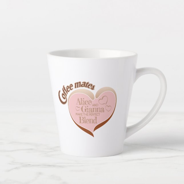 Kaffeegeschirr Latte-Tasse Milchtasse (Rechts)