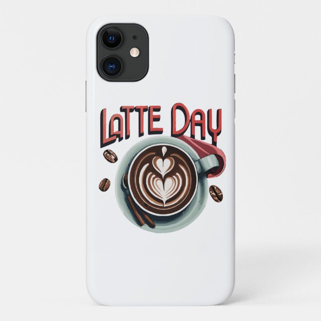 Kaffeegetränke Case-Mate iPhone Hülle (Rückseite)
