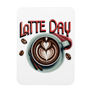 Kaffeegetränke Magnet