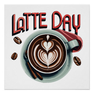 Kaffeegetränke Poster