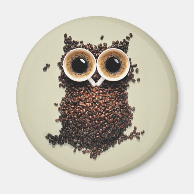 Kaffeegewächse Magnet (Vorne)