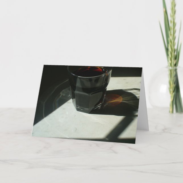 Kaffeeglas 3 karte (Vorderseite)