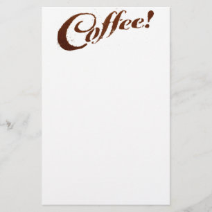 Kaffeegrund Kaffee - Notizblock Briefpapier