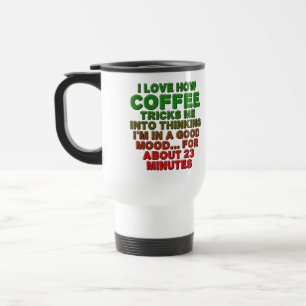Kaffeeguter Stimmungstrick Lustiger Kaffeebecher Reisebecher