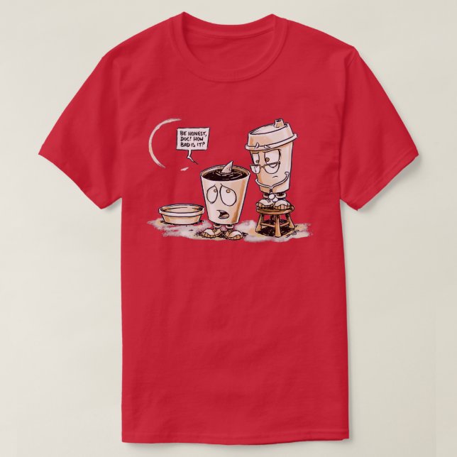 Kaffeehai T-Shirt (Design vorne)